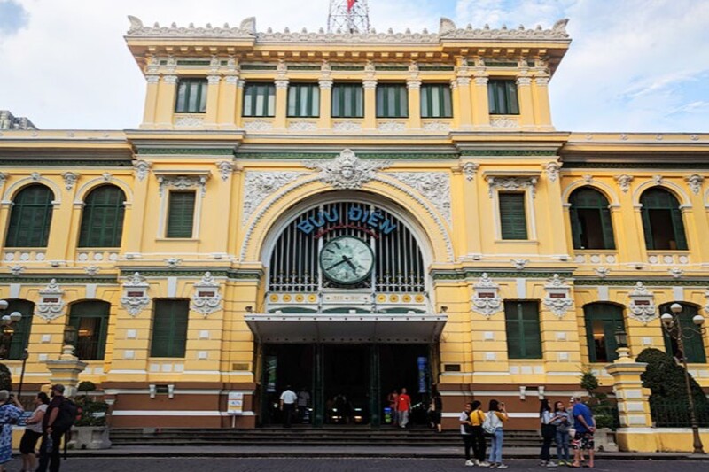 Central Post Office in Ho Chi Minh city